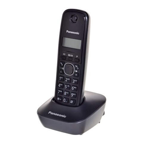 Telefon bezprzewodowy Panasonic KX-TG 1611 PDH Czarny Telefon bezprzewodowy Panasonic KX-TG 1611 PDH Czarny