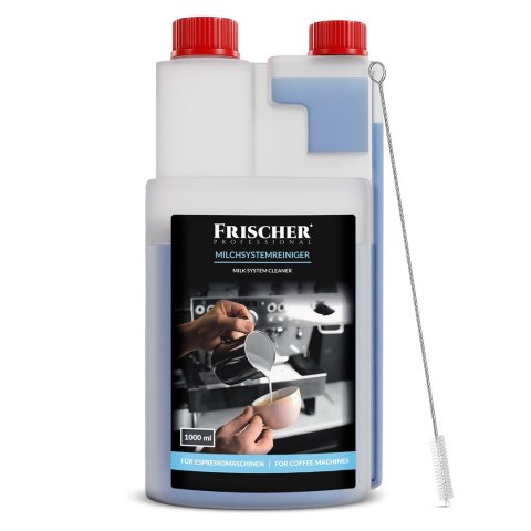 Środek do czyszczenia systemów mlecznych Frischer 1l + szczoteczka 20cm Środek do czyszczenia systemów mlecznych Frischer 1l + szczoteczka 20cm