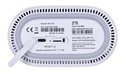 Router ZTE MC888 5G stacjonarny (WYPRZEDAŻ) Router ZTE MC888 5G stacjonarny (WYPRZEDAŻ)