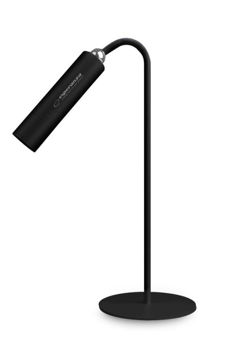 ESPERANZA ESPERANZA LAMPKA BIURKOWA LED 3W1 AGENA CZARNA ELD118K ESPERANZA ESPERANZA LAMPKA BIURKOWA LED 3W1 AGENA CZARNA ELD118K