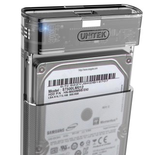 UNITEK OBUDOWA USB 3.1 HDD/SSD SATA 6G UASP S1103A