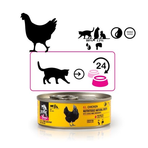 3Coty CHICKEN Cheers! Complementary feed for cats 75g 3Coty CHICKEN Cheers! Complementary feed for cats 75g