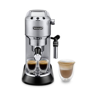 Ekspres kolbowy DeLonghi Dedica Style EC 685.M (1350W; kolor srebrny) (WYPRZEDAŻ)