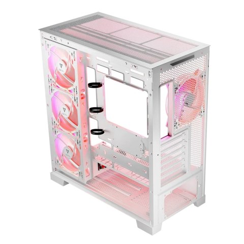 MODECOM OBUDOWA VOLCNO SPACE APEX ARGB MIDI WHITE MODECOM OBUDOWA VOLCNO SPACE APEX ARGB MIDI WHITE