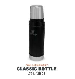 Stanley termos LEGENDARY CLASSIC - MATTE BLACK 0,75L