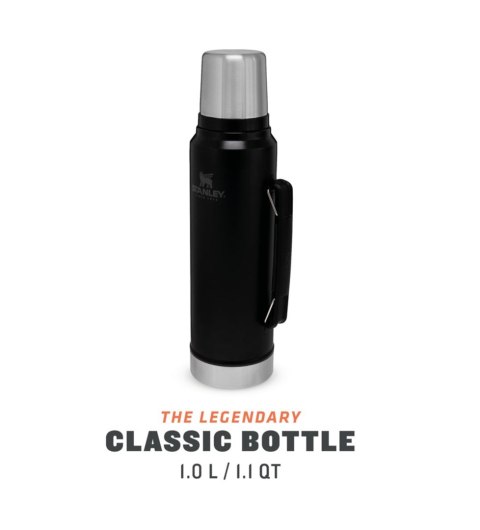 Stanley termos LEGENDARY CLASSIC - MATTE BLACK 1L Stanley termos LEGENDARY CLASSIC - MATTE BLACK 1L