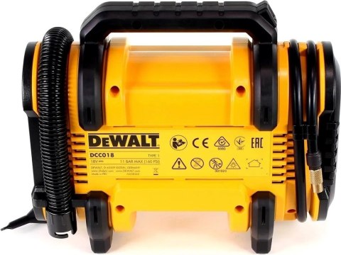 Kompresor akumulatorowy 18V Dewalt DCC018N-XJ (WYPRZEDAŻ) Kompresor akumulatorowy 18V Dewalt DCC018N-XJ (WYPRZEDAŻ)