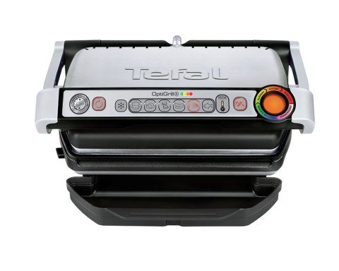 Grill Tefal OptiGrill GC712D34 (stołowy-zamknięty; 2000W; kolor inox) (WYPRZEDAŻ) Grill Tefal OptiGrill GC712D34 (stołowy-zamknięty; 2000W; kolor inox) (WYPRZEDAŻ)
