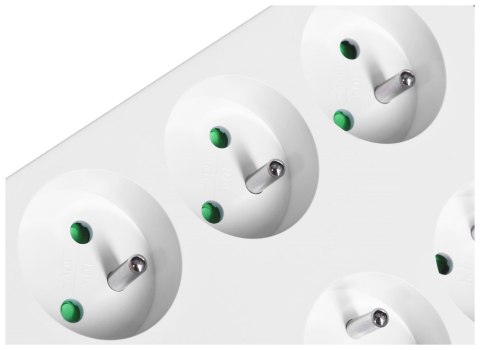 Listwa przeciwprzepięciowa EATON PB6F (6 x UTE; 10 A; kolor biały) Listwa przeciwprzepięciowa EATON PB6F (6 x UTE; 10 A; kolor biały)