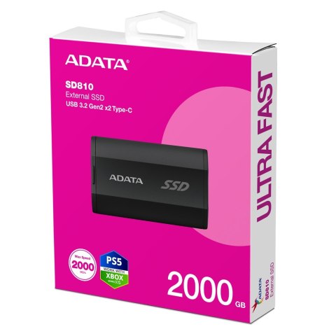 ADATA DYSK SSD SD 810 2TB BLACK ADATA DYSK SSD SD 810 2TB BLACK