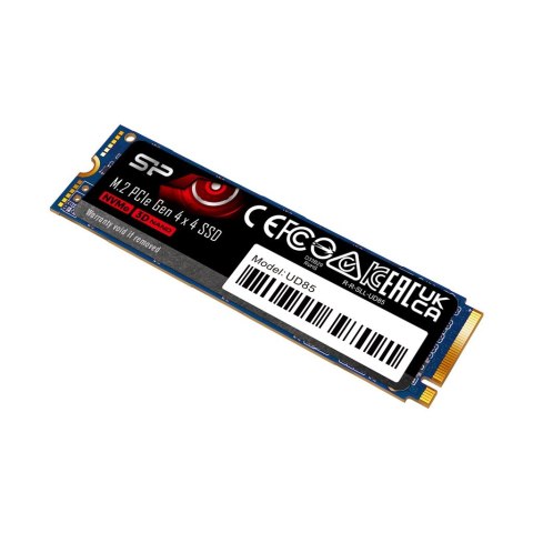 Dysk SSD Silicon Power UD85 500GB M.2 PCIe NVMe Gen4x4 NVMe 1.4 3600/2400 MB/s Dysk SSD Silicon Power UD85 500GB M.2 PCIe NVMe Gen4x4 NVMe 1.4 3600/2400 MB/s