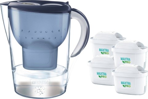 Dzbanek Brita Marella XL + 4 wkł. Maxtra niebieski Dzbanek Brita Marella XL + 4 wkł. Maxtra niebieski