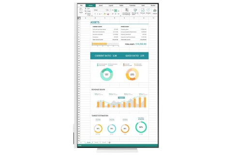 MONITOR SAMSUNG SMART M8 LED 32" LS32DM801UUXDU