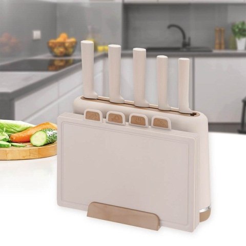 Zestaw noży i desek MR-1412-BEIGE MAESTRO Zestaw noży i desek MR-1412-BEIGE MAESTRO