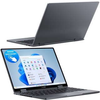 Chuwi MiniBook-X-2023-K1-SR 10.51" (1200x1920) TouchScreen IPS x360 Celeron N150 12GB SSD512GB BT BacklitKeyboard Win 11 Silver 