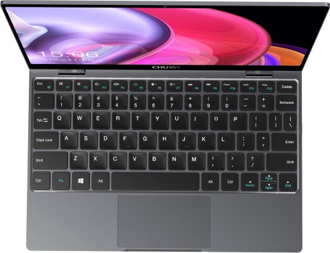 Chuwi MiniBook-X-2023-K1-SR 10.51" (1200x1920) TouchScreen IPS x360 Celeron N150 12GB SSD512GB BT BacklitKeyboard Win 11 Silver 