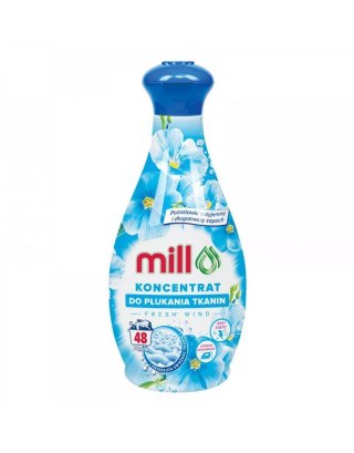 MILL Koncentrat do płukania tkanin FRESH WIND 1,3L 48 płukań (opak.zb 9 szt.)