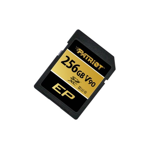 Patriot SDXC 256GB EP V90 300/260 MB/s UHS-II U3 Class10 Patriot SDXC 256GB EP V90 300/260 MB/s UHS-II U3 Class10