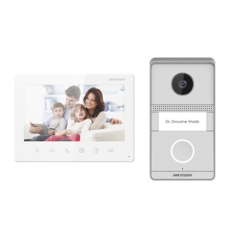 ZESTAW WIDEODOMOFONOWY HIKVISION DS-KIS101-P (Flush ZESTAW WIDEODOMOFONOWY HIKVISION DS-KIS101-P (Flush