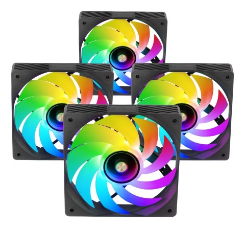 TACENS MARS MF-SI4KIT FANS 120 ARGB x4 BK- wentylatory+hub+pilot (TACMARS-MFSI4KIT) TACENS MARS MF-SI4KIT FANS 120 ARGB x4 BK- wentylatory+hub+pilot (TACMARS-MFSI4KIT)
