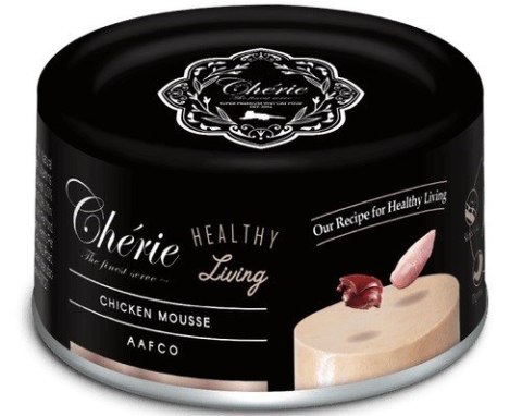 Cherie Karma w puszce dla kota MUS KURCZAK 80g Cherie Karma w puszce dla kota MUS KURCZAK 80g