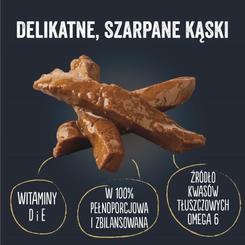 FELIX Tasty Shreds z wołowiną i kurczakiem - mokra karma dla kota - 4x 80g FELIX Tasty Shreds z wołowiną i kurczakiem - mokra karma dla kota - 4x 80g