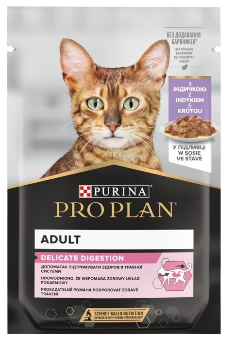 PURINA Pro Plan Cat Delicate indyk - karma dla kota - 85 g PURINA Pro Plan Cat Delicate indyk - karma dla kota - 85 g