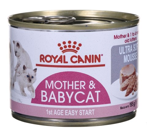 ROYAL CANIN FHN Babycat Instinctive Feline mus - mokra karma dla kociąt - puszka - 195 g ROYAL CANIN FHN Babycat Instinctive Feline mus - mokra karma dla kociąt - puszka - 195 g