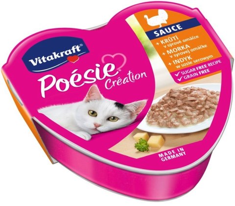 VITAKRAFT POESIE CREATION SOS indyk/ser 85g