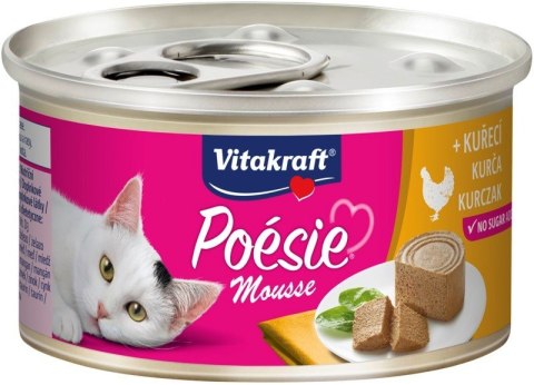 VITAKRAFT POESIE MUS kurczak karma dla kota 85g VITAKRAFT POESIE MUS kurczak karma dla kota 85g