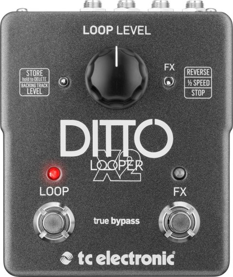 TC Electronic Ditto Looper X2 - efekt gitarowy TC Electronic Ditto Looper X2 - efekt gitarowy