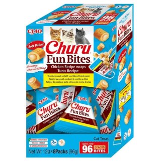 INABA CAT FUN BITES CHICKEN & TUNA 8x12g (96g)