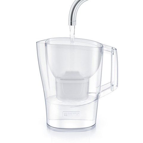 Dzbanek BRITA Aluna 2,4l + 2 wkłady MAXTRA (biały) Dzbanek BRITA Aluna 2,4l + 2 wkłady MAXTRA (biały)