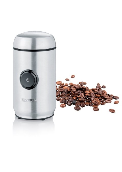 SEVERIN MŁYNEK DO KAWY I PRZYPAW INOX, POJEMNOŚĆ 50 G, ZWIJACZ KABLA, 2 NOŻE ZE STALI NIERDZEWNEJ, MOC 150W KM3879 SEVERIN MŁYNEK DO KAWY I PRZYPAW INOX, POJEMNOŚĆ 50 G, ZWIJACZ KABLA, 2 NOŻE ZE STALI NIERDZEWNEJ, MOC 150W KM3879