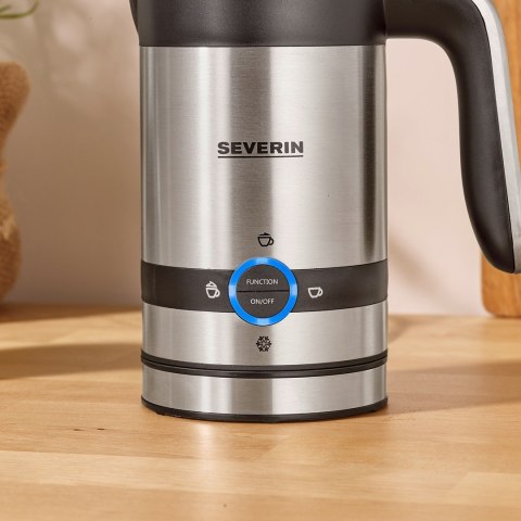 SEVERIN SPIENIACZ DO MLEKA POJ. 200ML, SPIENIA NA ZIMNO I NA CIEPŁO, STAL, 2 PROGRAMY, AUTO- WYŁĄCZANIE, MOC 450W SM3584 SEVERIN SPIENIACZ DO MLEKA POJ. 200ML, SPIENIA NA ZIMNO I NA CIEPŁO, STAL, 2 PROGRAMY, AUTO- WYŁĄCZANIE, MOC 450W SM3584