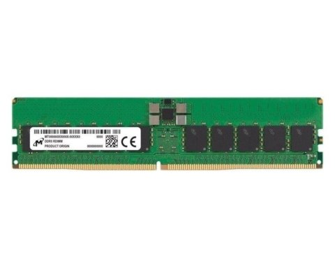 Micron RDIMM 32GB DDR5 2Rx8 6400MHz PC5-51200 ECC REGISTERED MTC20F2085S1RC64BD2R Micron RDIMM 32GB DDR5 2Rx8 6400MHz PC5-51200 ECC REGISTERED MTC20F2085S1RC64BD2R