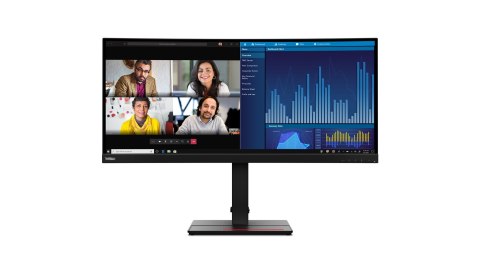 Lenovo ThinkVision P34w-20 34.14" UWQHD 60Hz 300nits AG USB, HDMI, RJ45 Raven Black Lenovo ThinkVision P34w-20 34.14" UWQHD 60Hz 300nits AG USB, HDMI, RJ45 Raven Black