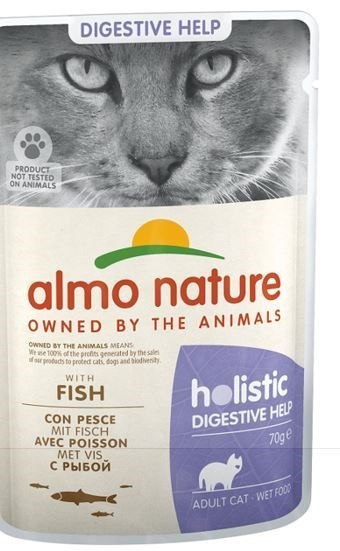 ALMO NATURE Functional Sensitive z rybą - mokra karma dla dojrzałych kotów 70g ALMO NATURE Functional Sensitive z rybą - mokra karma dla dojrzałych kotów 70g