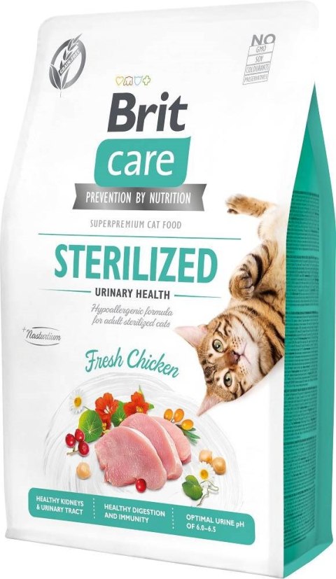 BRIT Care Grain-Free Sterilized Urinary - sucha karma dla kota - 2 kg BRIT Care Grain-Free Sterilized Urinary - sucha karma dla kota - 2 kg