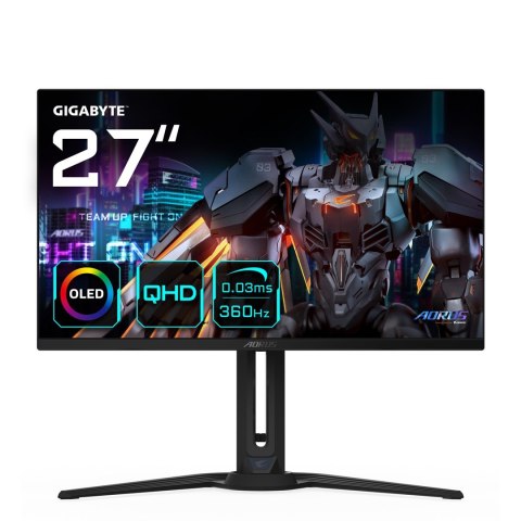 MONITOR GIGABYTE LED 27" AORUS FO27Q3 360Hz (WYPRZEDAŻ) MONITOR GIGABYTE LED 27" AORUS FO27Q3 360Hz (WYPRZEDAŻ)