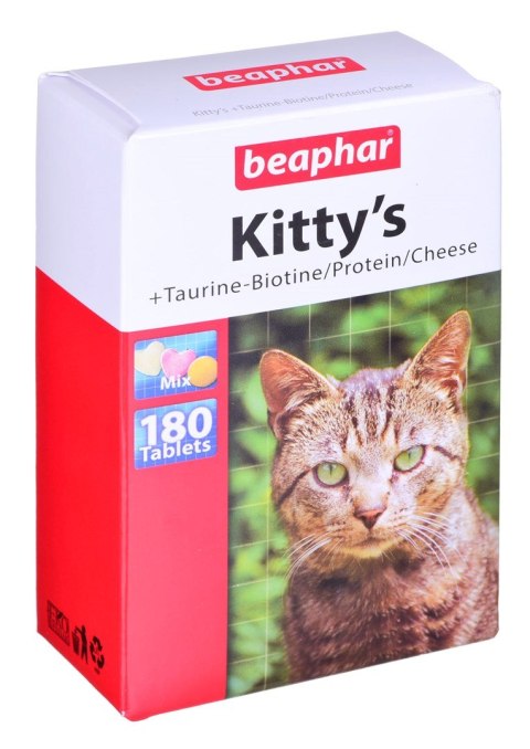 BEAPHAR Kitty's Mix - witaminy przysmak dla kota 180szt BEAPHAR Kitty's Mix - witaminy przysmak dla kota 180szt