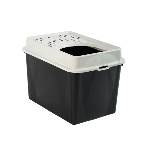 Rotho Toaleta BERTY Top Entry Eco black kot Rotho Toaleta BERTY Top Entry Eco black kot