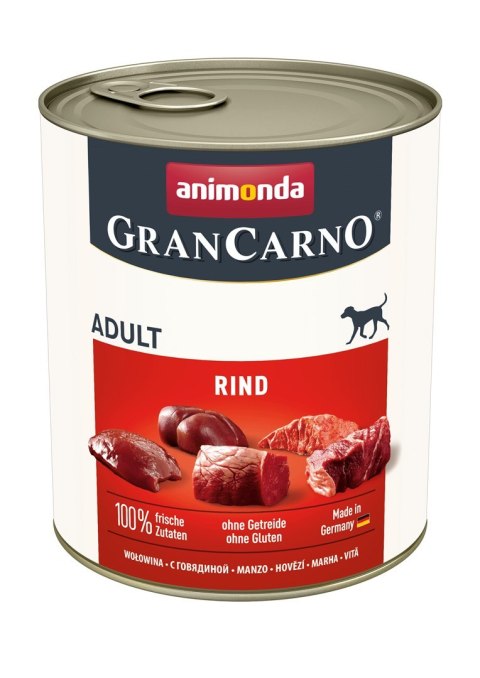 ANIMONDA Grancarno Adult wołowina - mokra karma dla psa - 400 g ANIMONDA Grancarno Adult wołowina - mokra karma dla psa - 400 g