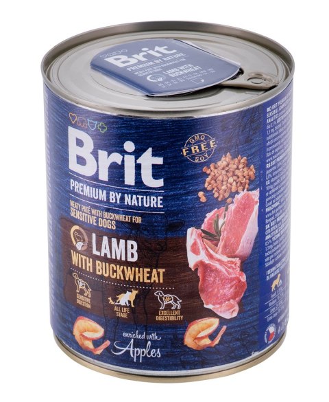 Brit Premium By Nature Lamb&BUCKWHEAT 800g Brit Premium By Nature Lamb&BUCKWHEAT 800g