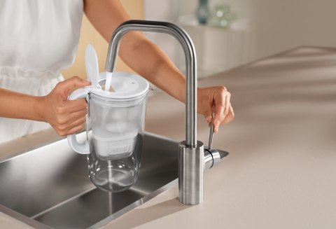 Dzbanek filtrujący Brita Glass+1 Maxtra Pro PP (szary)