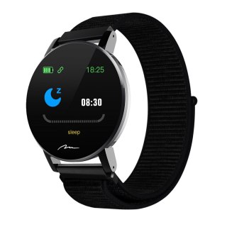 MEDIA-TECH SMARTBAND THAITI, MONITORING CIŚNIENIA KRWI, PULSU ORAZ INNYCH PARAMETRÓW, DWA PASKI NYLONOWE W ZESTAWIE MT871 (WYPRZ