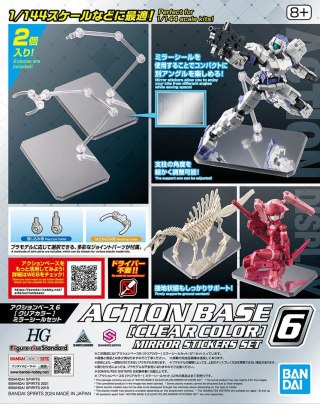 ACTION BASE 6 CLEAR COLOR [MIRROR STICKERS SET]