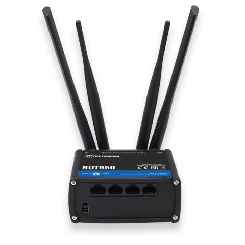Router LTE Teltonika RUT950U022C0 (3G/4G/LTE SIM, xDSL; 2,4 GHz) (WYPRZEDAŻ)