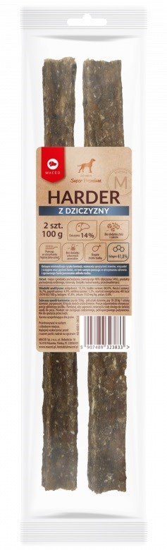 MACED Harder z dziczyzny M - gryzak dla psa - 100 g MACED Harder z dziczyzny M - gryzak dla psa - 100 g