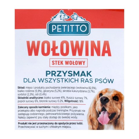 PETITTO Steki wołowe Economy Pack 500G PETITTO Steki wołowe Economy Pack 500G